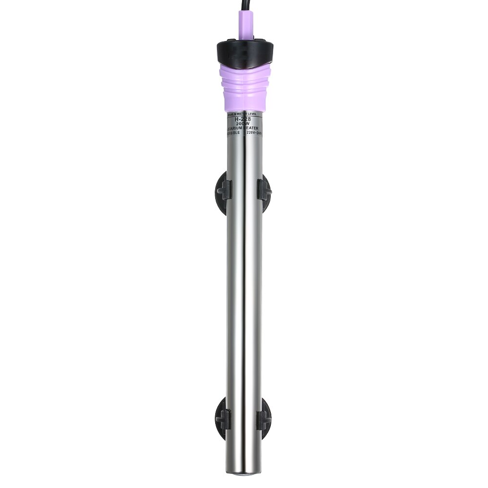 100W 500W Aquarium Heizstab Edelstahl Elektrische Heizung Stange Tauch Heizung Aquarium Temperatur Einstellung Liefert: 200W