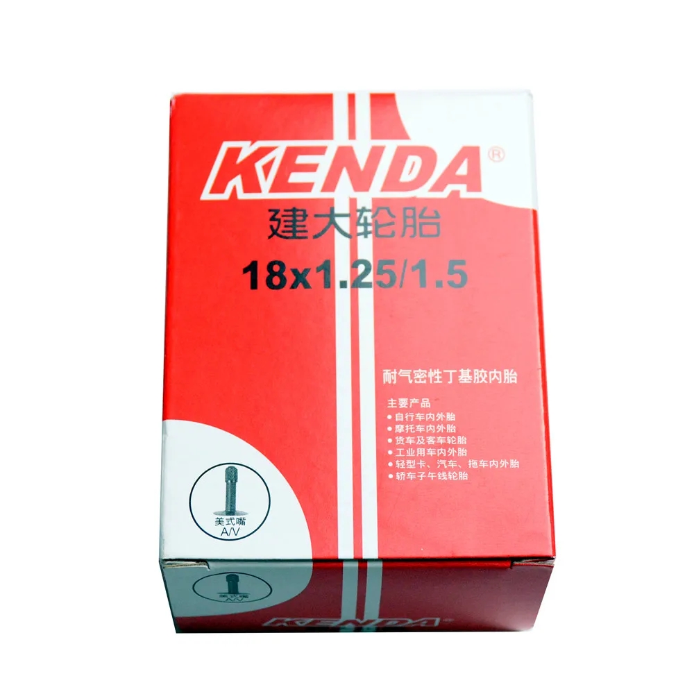 Kenda Fietsbuizen 18X25/1.5 Av Fv Ventiel Bmx Vouwfiets Bandenbuis: GRIJS