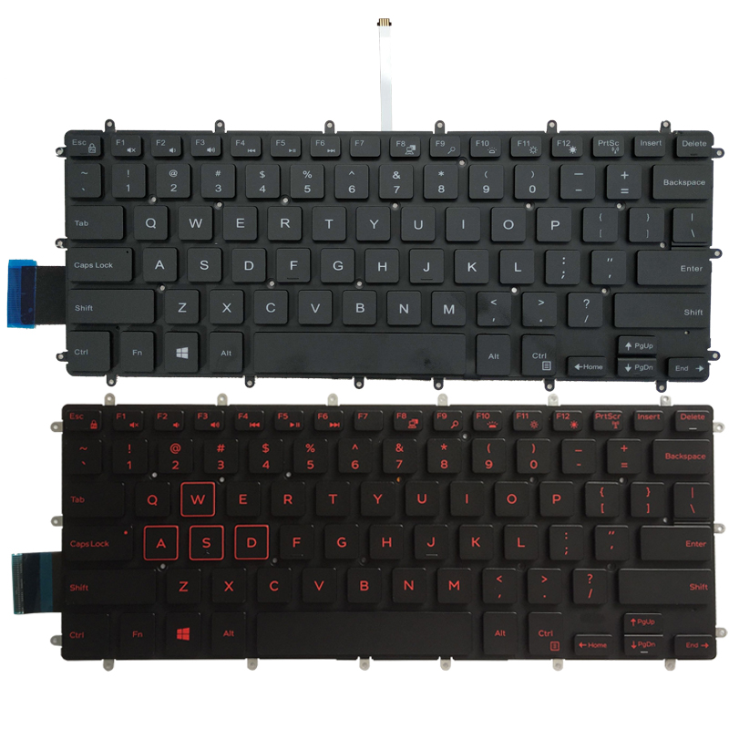 Clavier d'ordinateur portable AMÉRICAIN Pour DELL P69G P69G001 P83G P83G001 P58F P58F001 P70F P70F001 P87G P87G001