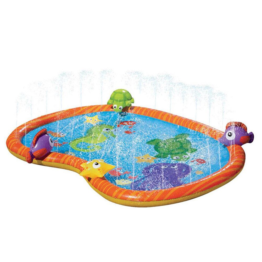 Water Sprinkler Zwembad Kids Sprinkler Splash Pad Fun Zomer Spray Speelgoed Opblaasbare Splash Mat Kinderen Outdoor Water Spel Speelgoed