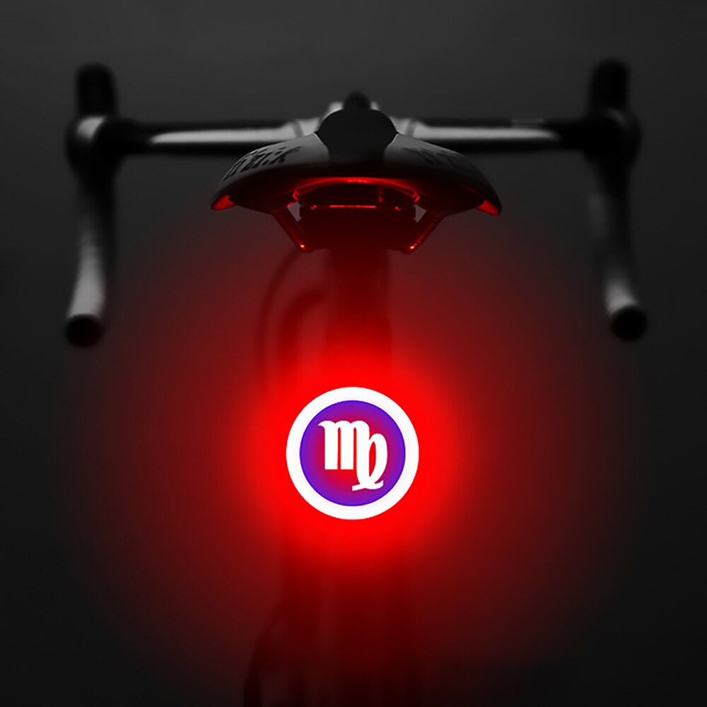 USB Charge Flashlight For Bicycle Light Led Bike Flash Taillight Cycling Night Warning Lights Cyling Lamp Multi Lighting Modes: 11