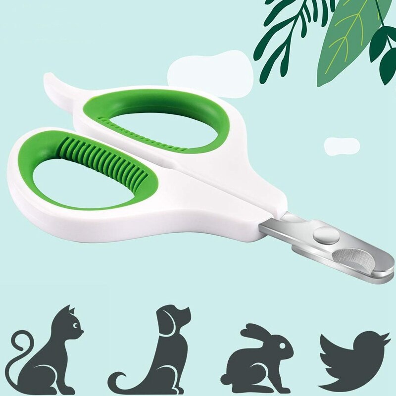 Kattennagelschaar, kattennagelknipper, kattenbenodigdheden met antislip handvat, nagelknipper voor huisdieren