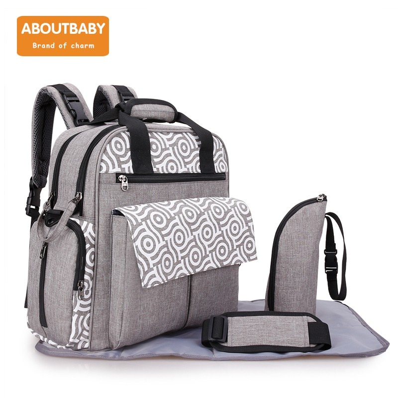 ABOUTBABY Diaper Bags Bolso Maternal Stroller Bag Nappy Backpack Mommy Bag