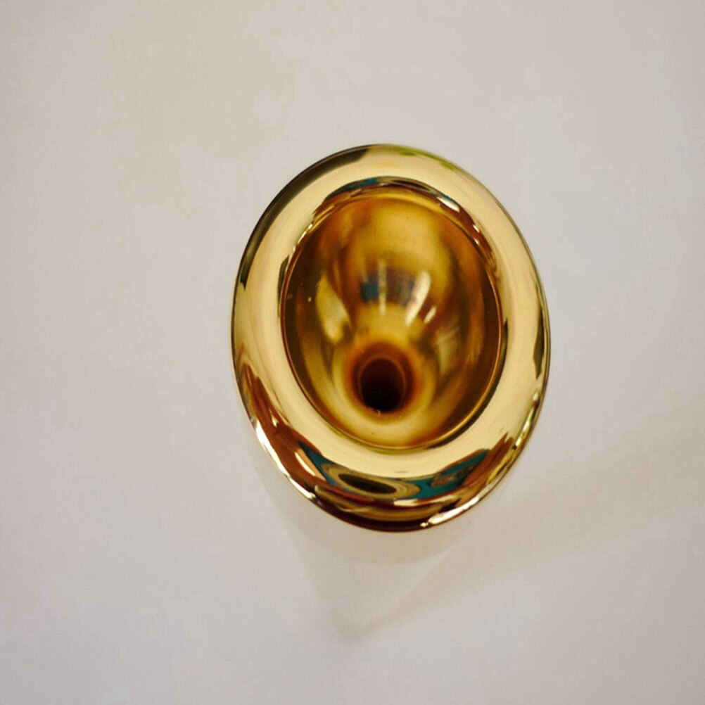 American Style Trumpet Mouthpiece Heavy Type Golden Instrument Mouthpiece