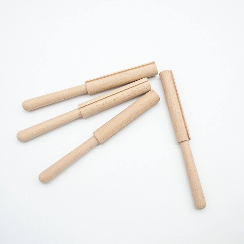 Wooden Latch Hook Crochet Yarn Cutter Tool for Tapestry Carpet Rug Making DIY Embroidery Crafts