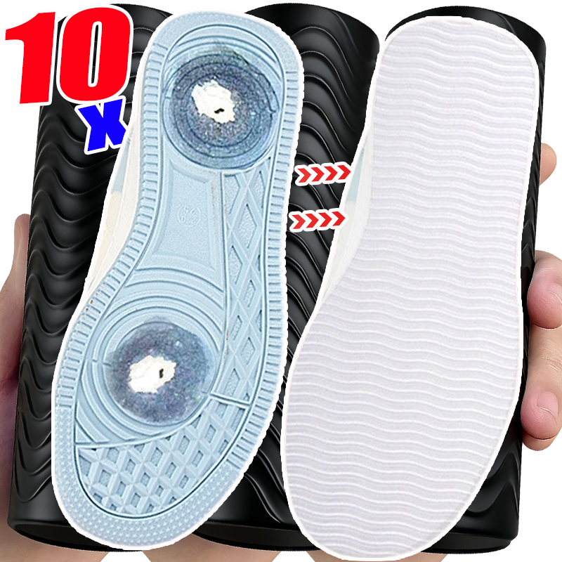 Geräuschreduzierende Schuhsohlen, selbstklebende Anti-Rutsch-Pads für Sportschuhe, Einlegesohlen, leiser, kratzfester Bodenschutz, universelle Passform