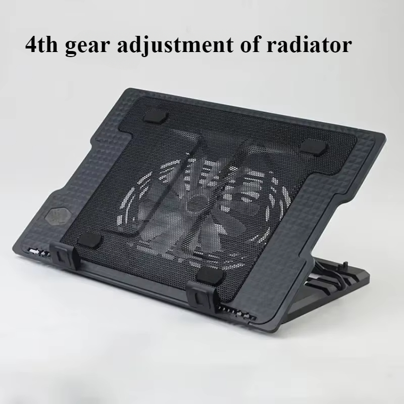 Laptop Cooling Base Is Suitable for 10 Inch/17 Inch Notebook Coolers with Adjustable Lifting and Strong Wind Power