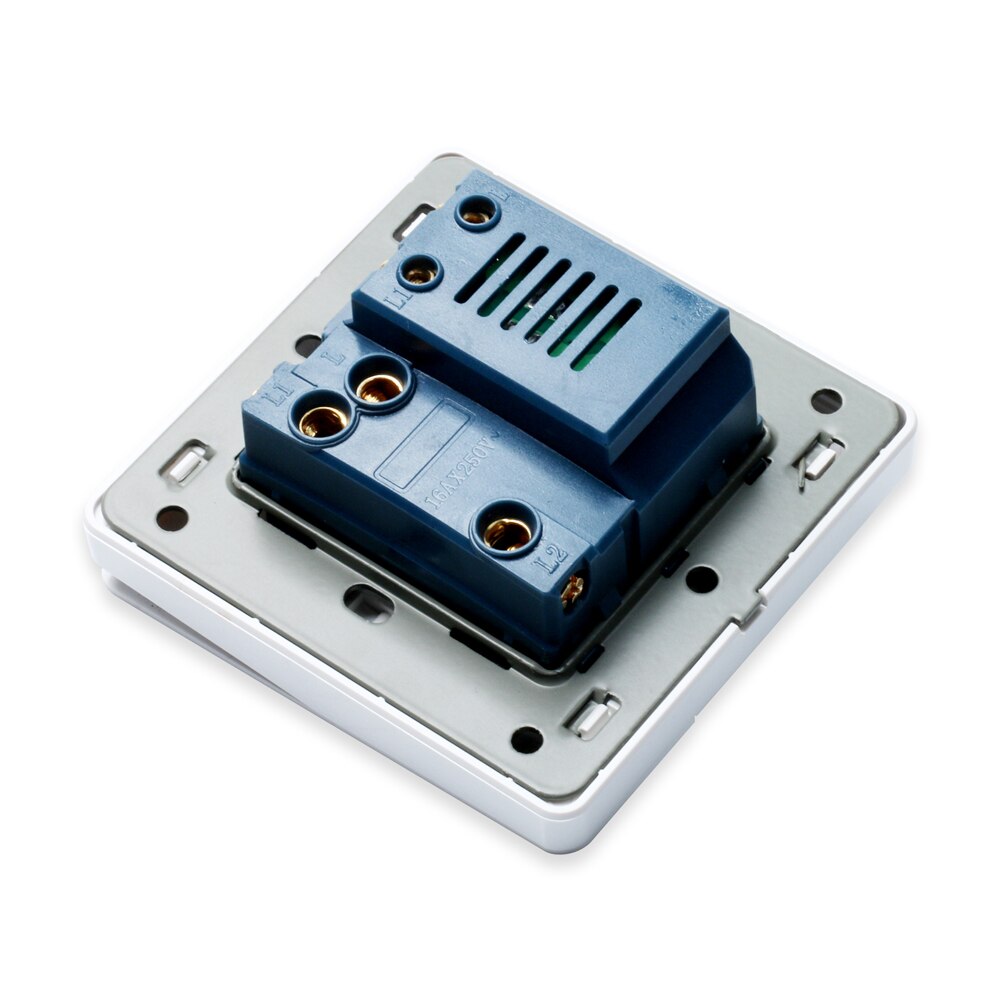 Regulador de ventilador de techo de 220V, interruptor de regulación de velocidad oculto tipo 86, Panel de cambio de velocidad continuo con interruptor de luz