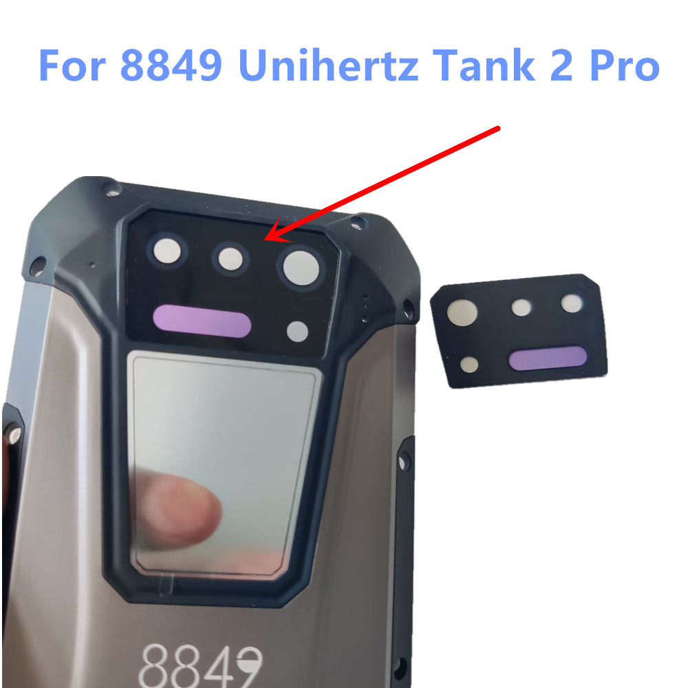 Neue Für Unihertz 8849 Panzer 2 Profi Zurück Hinten Kamera Objektiv Glas Abdeckung Für Unihertz Panzer 2 Profi 8849 praktisch ersatzteile Flims