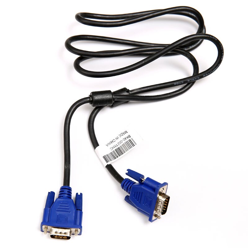 Vga To Vega Cable 1.5 Meters 4+5 Blue Head Connecting Male To Male Vga Line