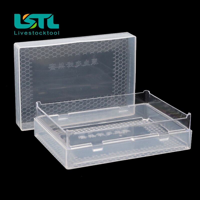 10 Stck Bienenzucht 250g/500g Honig Kassette transparent Kunststoff Nest Honig Nest Honig Kasten Nest Abnehmbare Reinigen und Sanitär