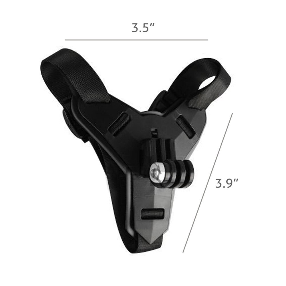 Zwart Geschikt Voor Gopro Helm Houder Motorhelm Chin Stand Mount Holderaction Sport Camera Houder Accessoire