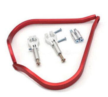 1Set Motorcycle Hand Guards Universal Aluminum For KTM Motocycles 7/8" 22m motocross Dirtbike MX ATV Handguards Handlebar Guards: Red