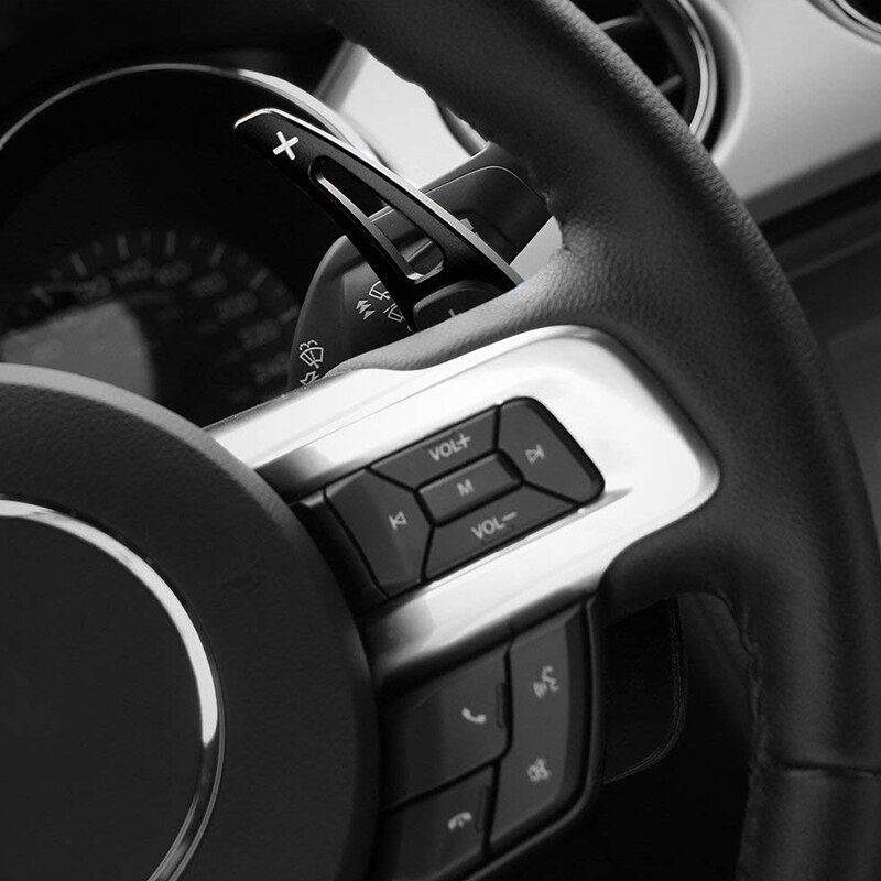 Steering Wheel Shift Paddle Shifter Trim Cover for Ford Mustang