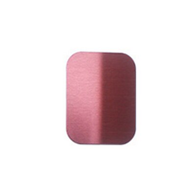 1 pièces plaque de métal disque pour aimant voiture support pour téléphone feuille de fer autocollant pour support pour téléphone Mobile magnétique support de voiture support: 65x45mm rose