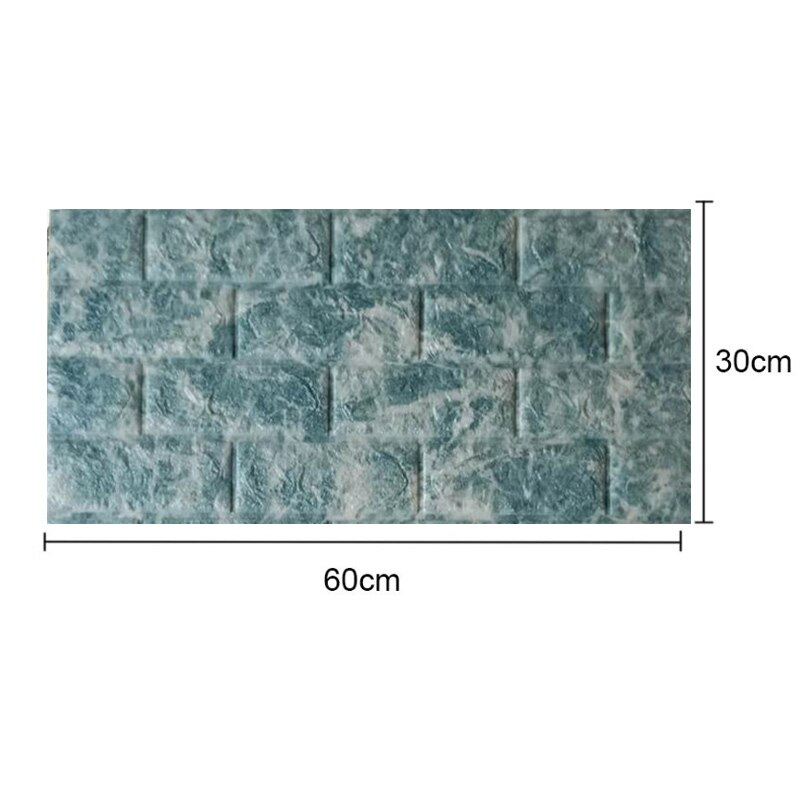 3D Imitatie Baksteen Muurstickers zelfklevende Panel Decal Zelfklevende Behang Zachte Pack Keuken Woonkamer Achtergrond decor: 18
