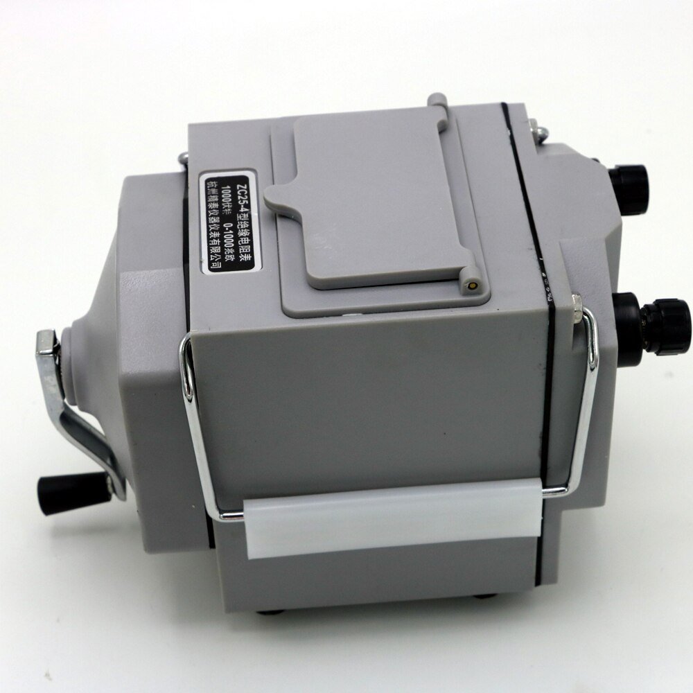 0-1000M ohm Insulation Megohm Tester Resistance Meter Megger Megohmmeter ZC25-4 1000V