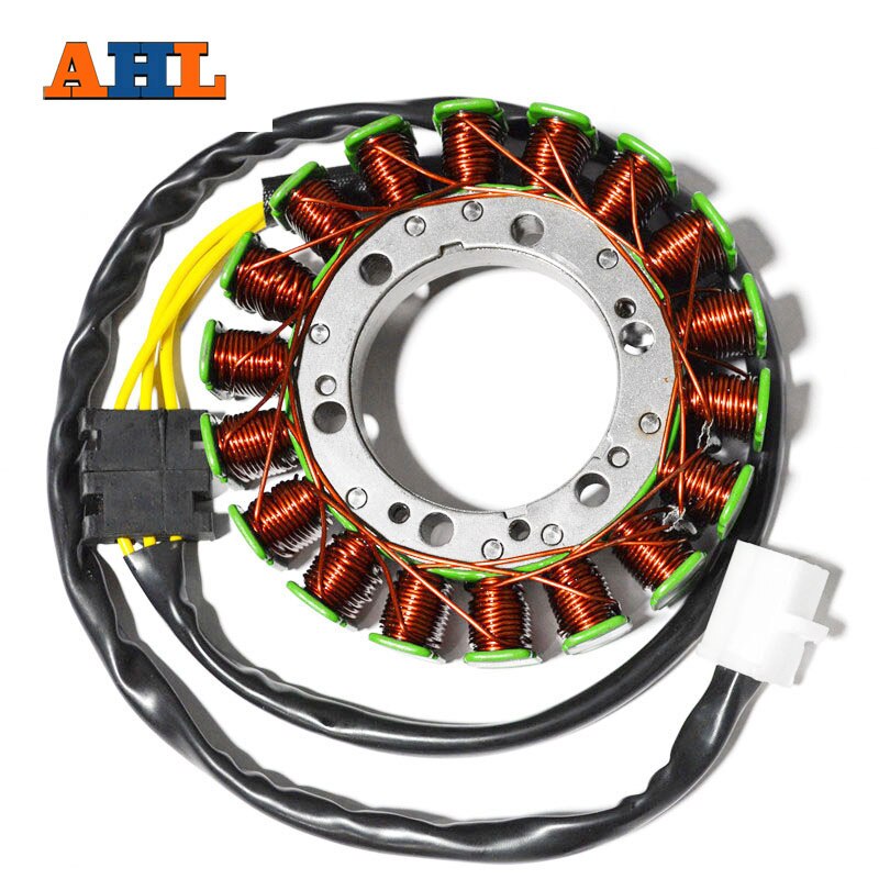 AHL moto haut rendement Stator bobine Comp pour YAMAHA XV535 XV 535 XV400 XV500 XVS400 XVS400C Virago XVS650 V-STAR