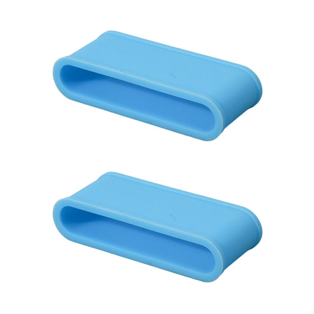 2Pcs Stretchy Tennis Racket Handle's Rubber Ring Pickleball Paddle Grip Band Tennis Racket Grip Band Anti-slip Paddle Band: Creamy White