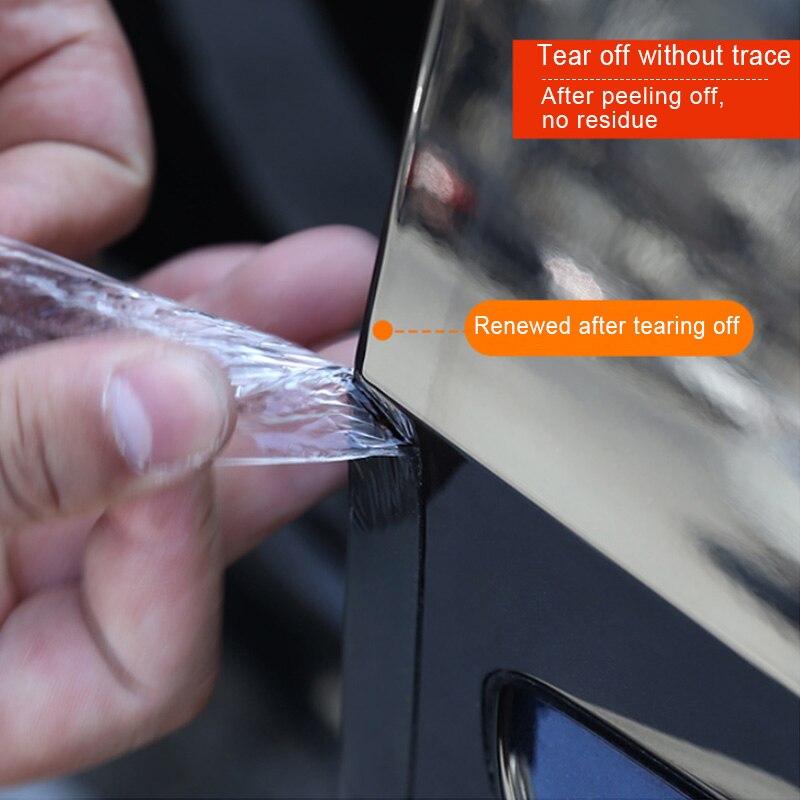 Car Anti-Collision Tape Side Door Edge Guard Plate Car Door Protector Sticker Strip bumper protector Car Styling Accessories