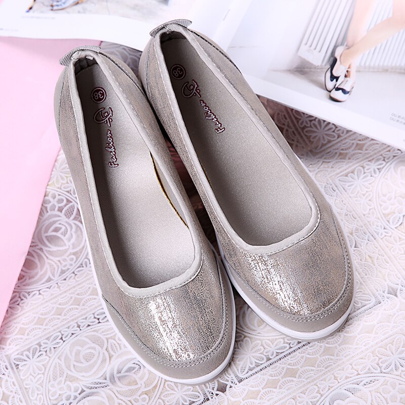 Damskie buty odchudzające kobieta Fitness buty wysokość zwiększenie Casual klinowe buty na podeszwie Slip On Swing Sneakers