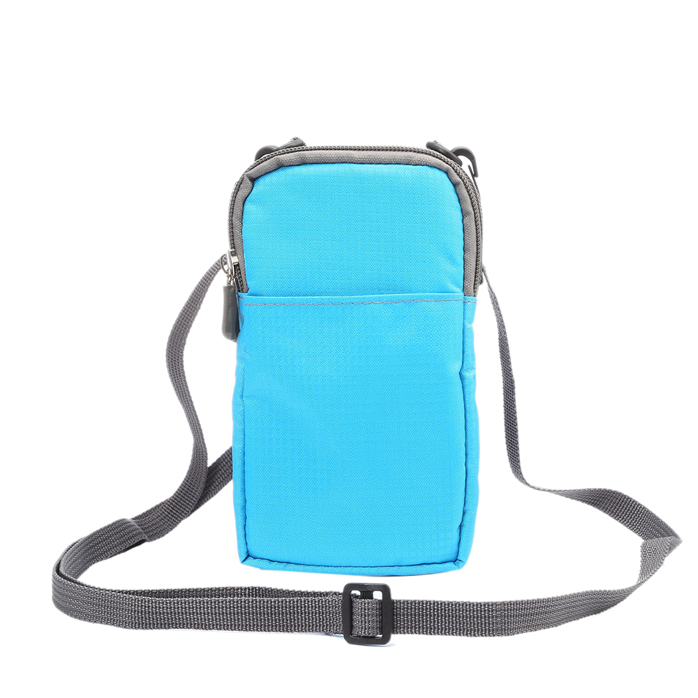 Universal nylon Handy Geldbörse Brieftasche Leinwand Große Tasche Frauen Kleine Umhängetasche Geldbörse Taschen männer taschen Geeignet für jede telefon