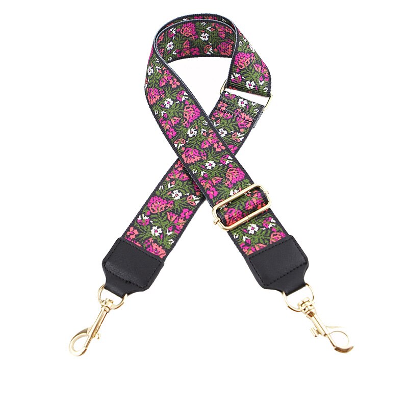 handtassen strap keten patroon gouden gesp canvas tas riem studs trendy bedrijf schouderbanden qn326