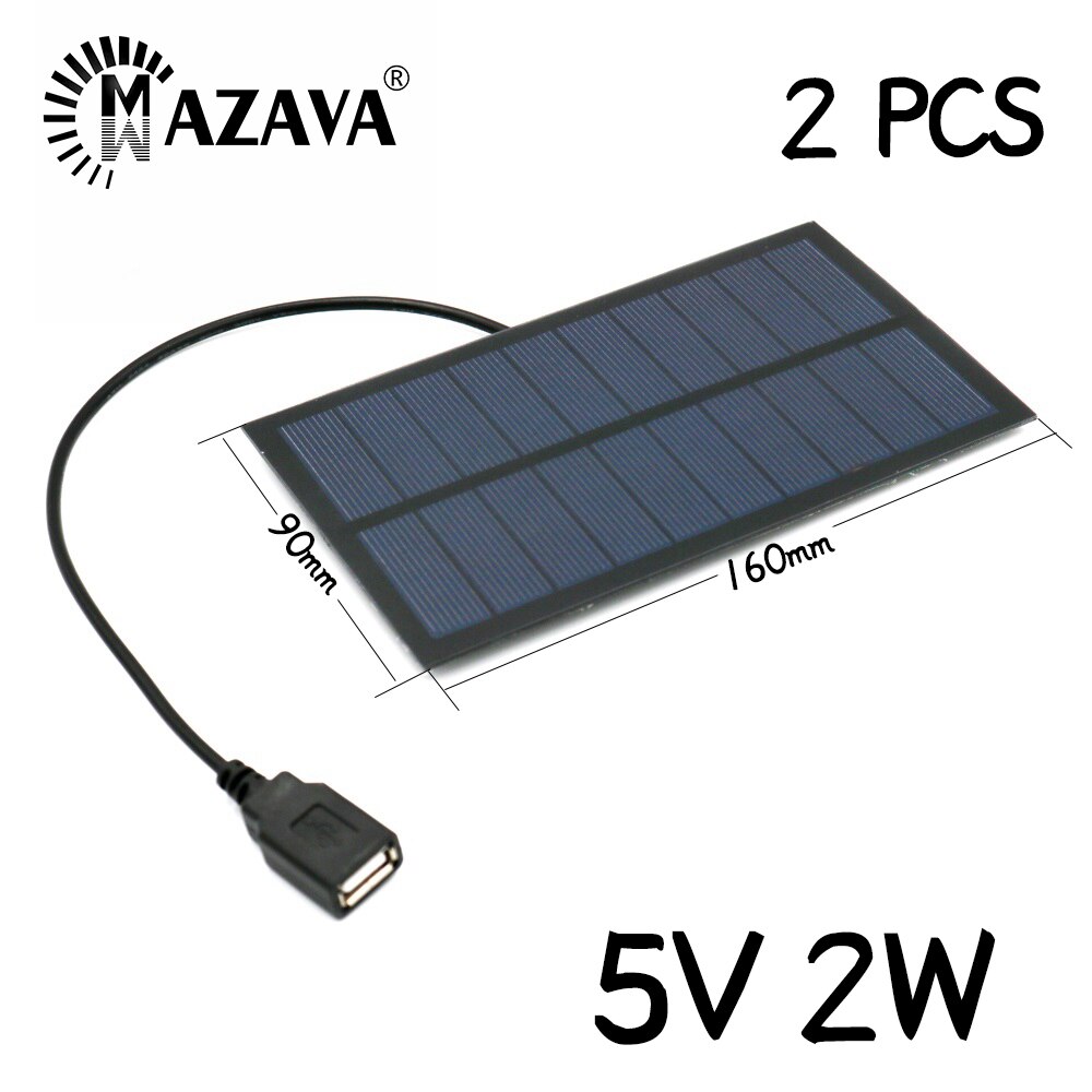2PCS 5V 7 6 4 3 1.5W Solar Cells 5V Battery Charger Home Improvement Solar Panel Powerbank Outdoor Polycrystalline Silicon: Snow Camouflage