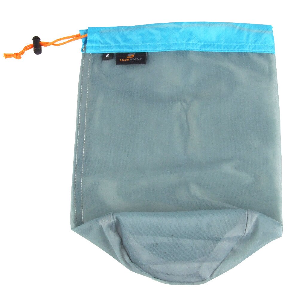 S xxl xxl ultraleve malha saco de armazenamento sacos cordão alta qualidade ao ar livre saco de coisas viagem organizador caminhadas ferramenta: Gray S