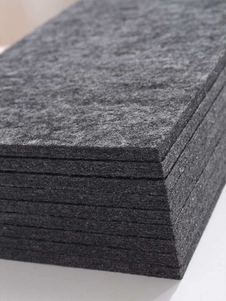 Noise-reducing felt, shock-absorbing mat, sound-insulating mat, high-density hard felt, to reduce the noise of chopping leather