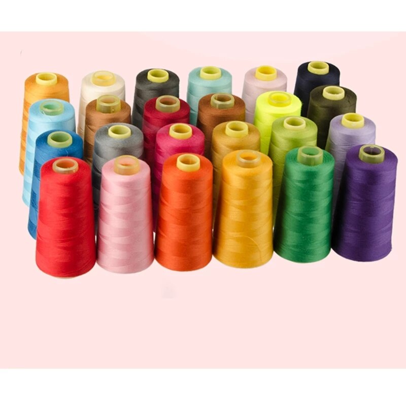 3000 Yards Length Sewing Thread 40S/2 Threads Polyester Thread Multicolor Spool Sewing Accessories