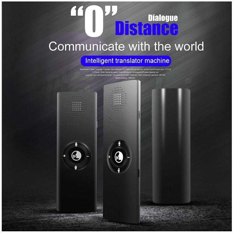 Translator Portable Audio Translator Intelligent Instant Real-time Smart Voice Language Offline Translator 72 Languages