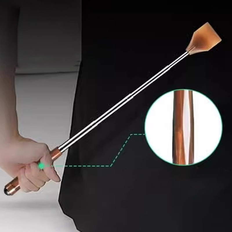 Uitschuifbare magnetische bal Hackle-rugkrabber met magneet Telescopisch krabben Backscratcher Massager Body Back Scraper