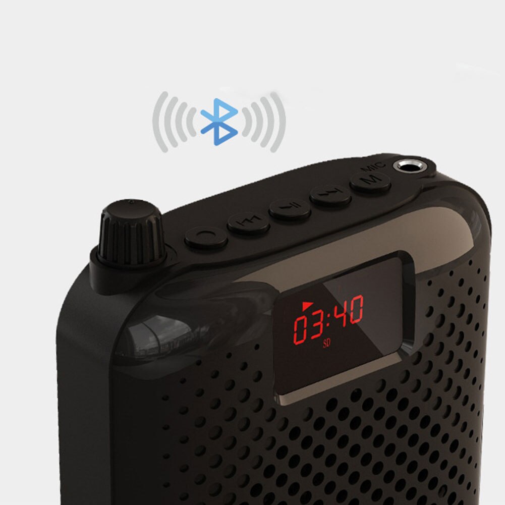 Teaching Coaches Wired Portable USB Charging Voice Amplifier Microphone Super Power Guide Durable Bluetooth Loudspeaker