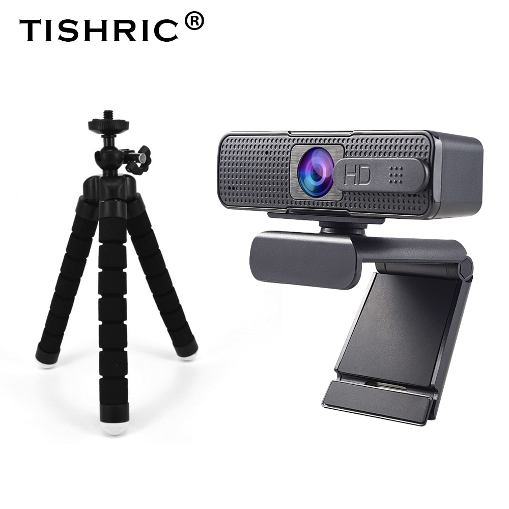 Ashu-cámara Web H701 Full HD, Webcam con enfoque automático, 1080P, con micrófono AF, para enseñanza y vídeo en vivo, USB, para ordenador