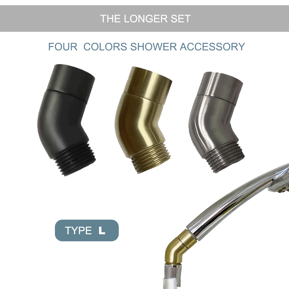 90 ° 135 ° Kopf dusch Adapter g1/2 Hand-WC-Bidet Adapter Wasserhahn sprüh gerät oberer Kopf Dusch anschluss winkel Außengewinde