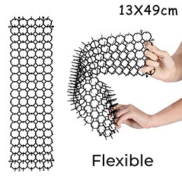 Tuin Kat Scat Matten Anti-Kat Honden En Pest Plastic Prikkeling Strip Netwerk Graven Stopper Tuin Netting Plastic Spike leveranciers: Default Title