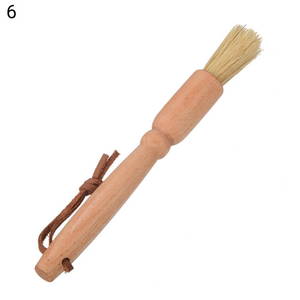 Coffee Residue Brush Easy Clean Coffee Brewing Brush Lightweight Easy to Use Practical Dense Bristle Cleaning Brush: 6