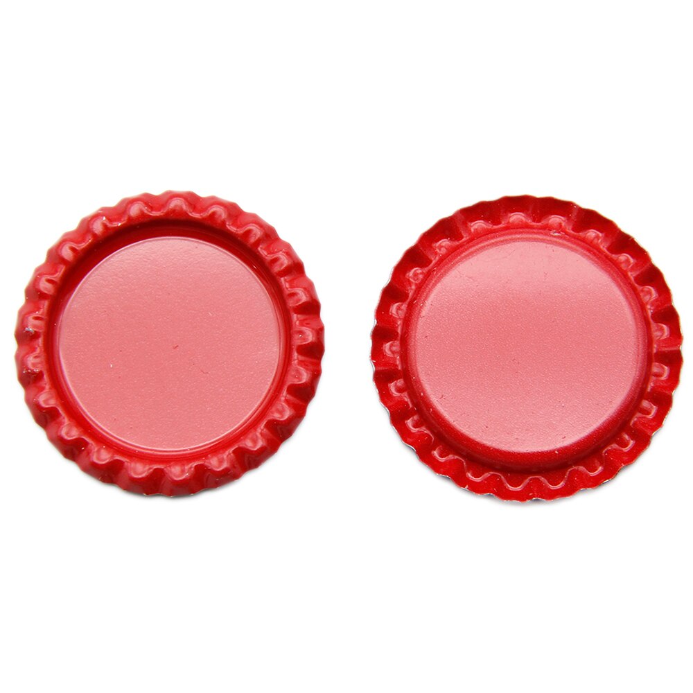 25Pcs Geometrische Patronen Ronde Vorm Fles Cap, DIY Handgemaakte Materialen Voor Maken Projecten, 25Yc2156: 1012897018