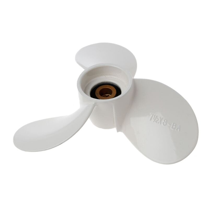 7 1/2x8 BA barco marino motor Prop hélice piezas de la hoja para Yamaha fuera de borda 4hp 5hp motor qiang