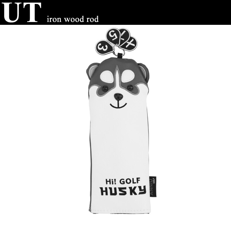 International Standard PU Waterproof Golf Club Putter Head Covers Sets Soft Velvet Inner Protective Cover Golfing Accessories: for UT