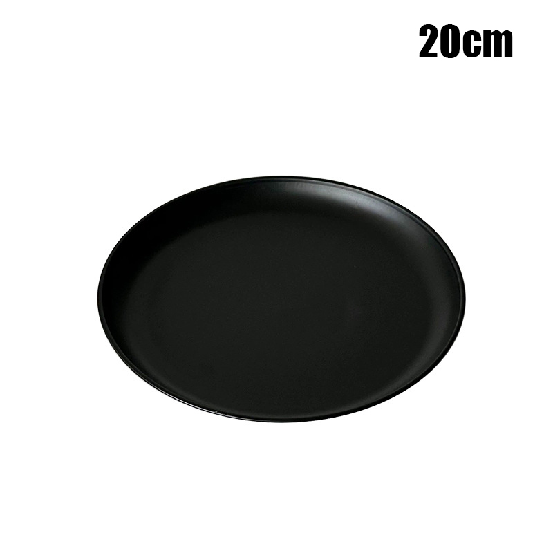 Schwarzer Dessertteller aus Edelstahl für Schmuck, zum Nachmittagstee, Kuchen, Servieren, Wohnzimmer, Obstteller: dunkel khaki