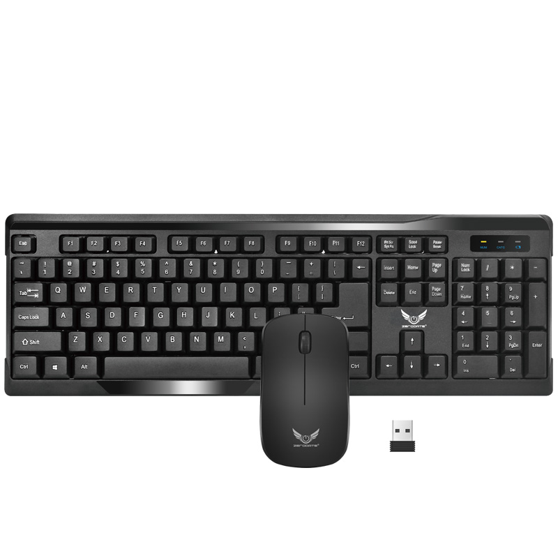 Wireless Keyboard Mouse Combos 2.4G Computer Gaming Keyboard Mice Set 104 Keys Mechanical keyboard Mouse Kit