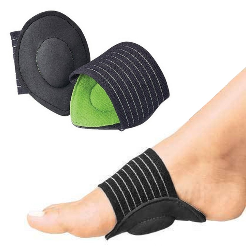 2 Stuks/1 Paar Ademend Kussen Arch Orthopedische Ondersteuning Flatfoot Pedicure Inlegzolen Pad Corrector Voetverzorging