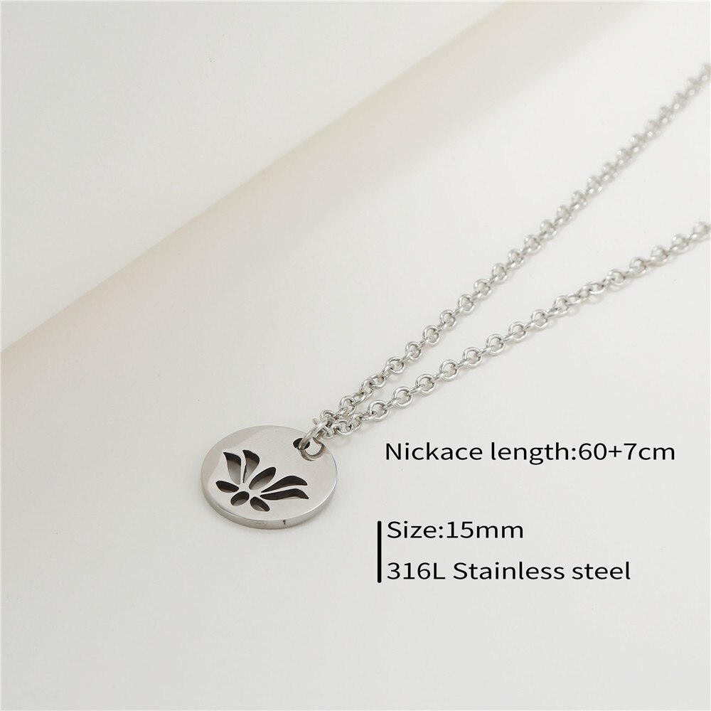 Hip Hop Men Stainless Steel Necklace Women Men Silver Color Long Chain Rectangular Pendant Necklace Statement Punk Choker: ZJ4773