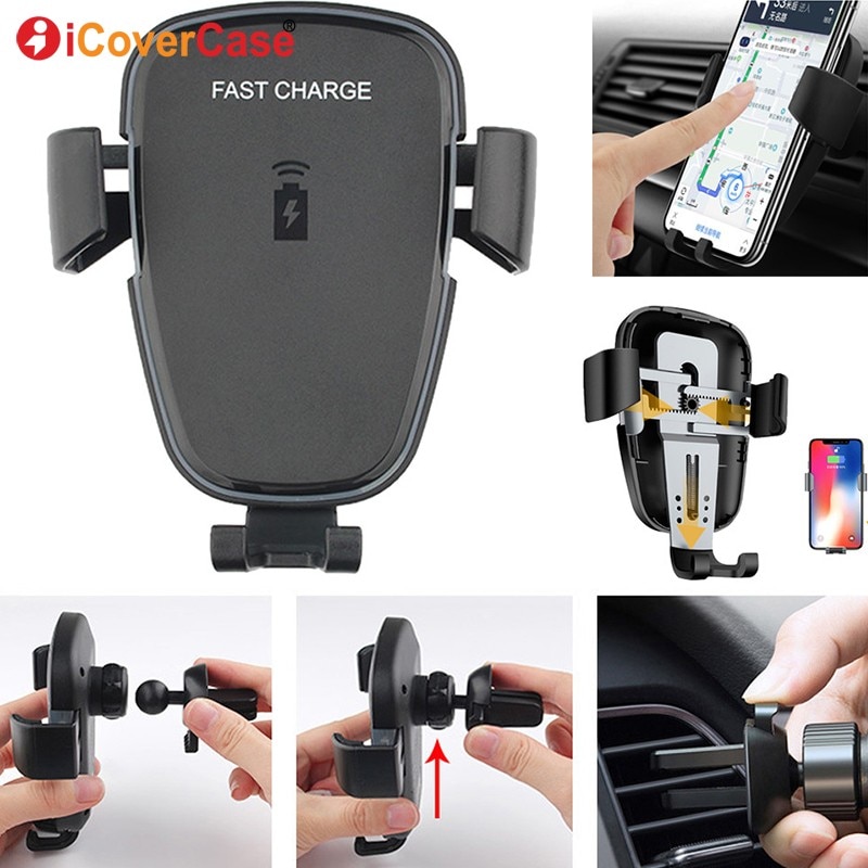 Wireless Charger For Samsung Galaxy A30 A50 A20 A20e A10 A40 A60 A70 A80 Charging Pad Qi Receiver Car Phone Holder Accessory