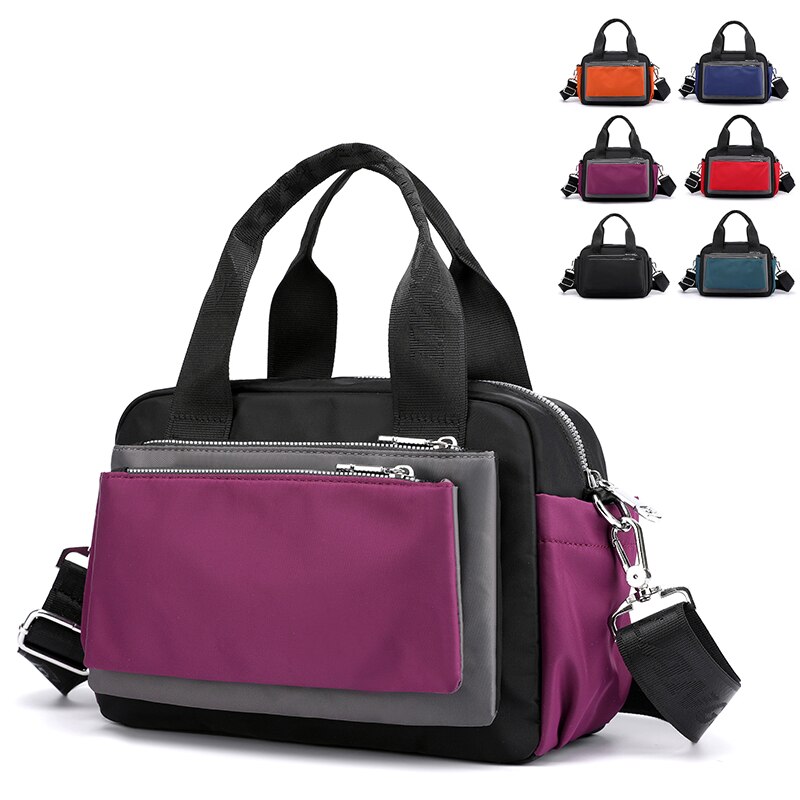 sommer Neue frauen Schulter Taschen Nylon Weibliche Bote Tasche für Mädchen Reise Crossbody-tasche Beiläufige Handtaschen