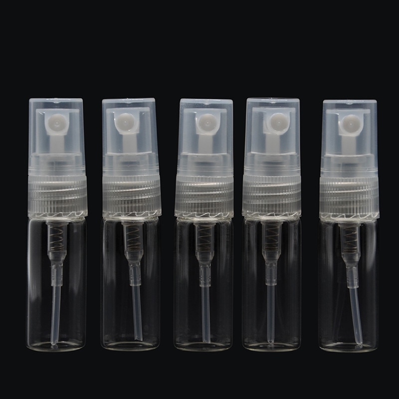 1 pcs 3 ml 5 ML 10 ML Verstuiver Lege Duidelijke Plastic Fles Spray Hervulbare Fragrance Parfum Sample Fles voor Reizen Party
