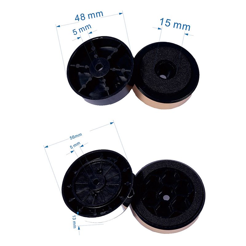 4 Uds. De picos para altavoces, pies de soporte, altavoces activos de Audio, piezas de reparación, accesorios DIY para sistema de sonido de cine en casa