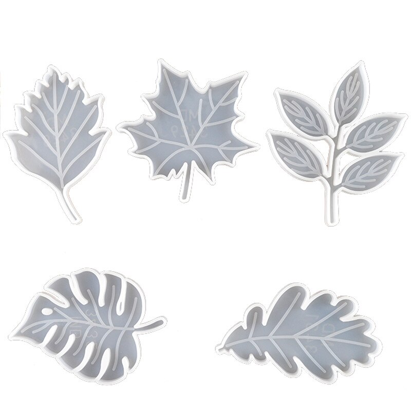 Maple leaf Silicone Mold Resin Mold Make Your Own Coaster Crystal Coaster Mold nature Home Decoration Craft Resin Art Supplies